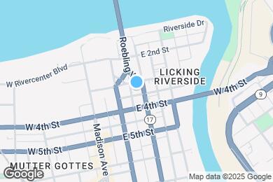 Map image of the property - 130 Park Pl