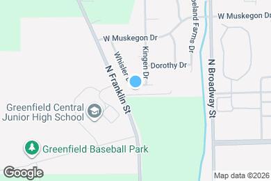 Map image of the property - 1559 Whisler Dr