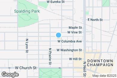 Map image of the property - 304 W Columbia Ave