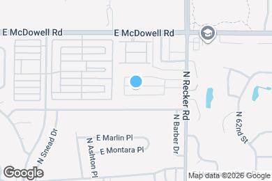 Map image of the property - 5852 E Norwood St