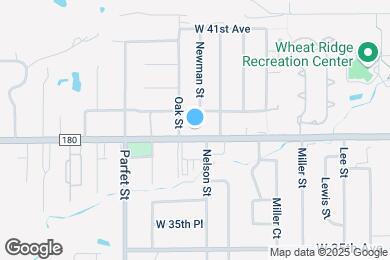 Map image of the property - 10721 W 38th Ave