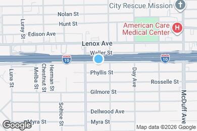 Map image of the property - 3332 Rayford Street
