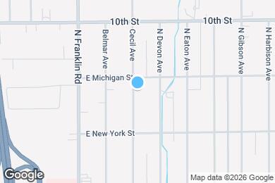 Map image of the property - 441 Cecil Ave