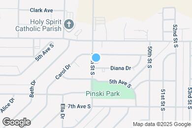 Map image of the property - 409 46th St S