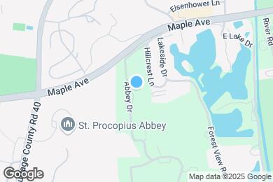 Map image of the property - Abbey Apartments at Four Lakes