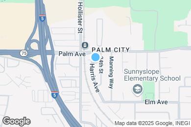 Map image of the property - 743 Harris Ave