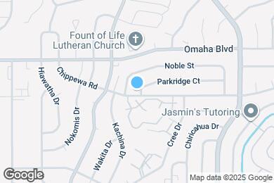 Map image of the property - 6610 Parkridge Ct