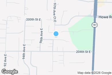 Map image of the property - 9713 203rd St E