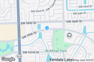 Map image of the property - 13343 SW 59th Terrace