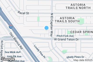 Map image of the property - 8861 Happy Stream Ave