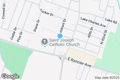 Map image of the property - 1204 Bundrant Dr