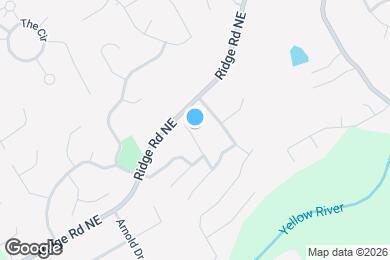 Map image of the property - 1551 Park Knoll Trail NE