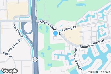 Map image of the property - 7430 Miami Lakes Dr