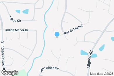Map image of the property - 4143 Rue St Michel