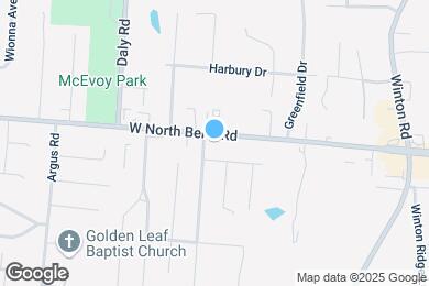 Map image of the property - 1017 W North Bend Rd