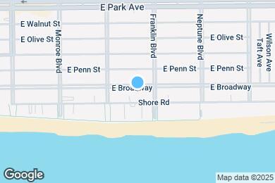 Map image of the property - 454 E Broadway