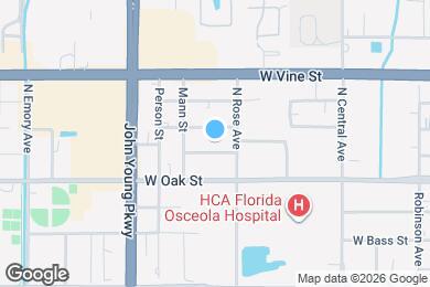 Map image of the property - 813 W Magnolia St