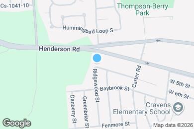 Map image of the property - 3331 Ridgewood St