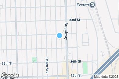 Map image of the property - 3411 Lombard Ave