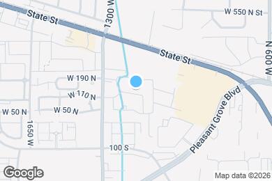 Map image of the property - 1202 W 110 N