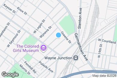 Map image of the property - 124 W Sylvania St