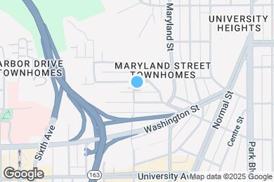 Map image of the property - 4127-29 Vermont St