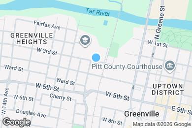 Map image of the property - 509 W 3rd St