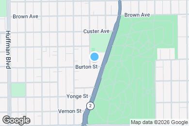 Map image of the property - 1219 Burton St