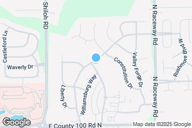 Map image of the property - 10708 Cobblestone Dr