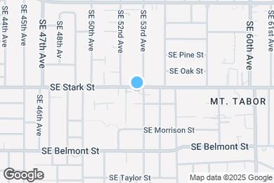 Map image of the property - 5248 SE Stark St