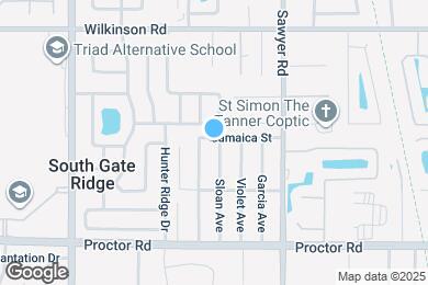 Map image of the property - 4600 Sloan Ave