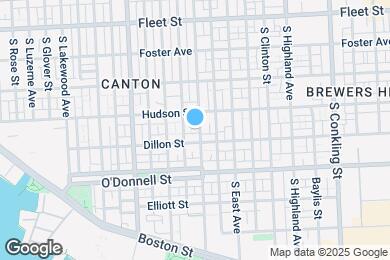 Map image of the property - 924 S Ellwood Ave