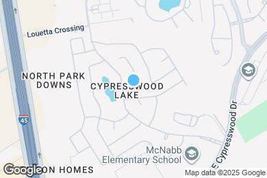 Map image of the property - 19927 Cypresswood Square