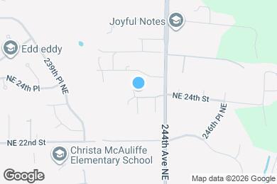 Map image of the property - 24308 NE 24th St