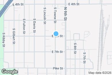 Map image of the property - 489 E 6th St