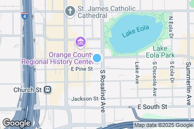 Map image of the property - Mondrian Lake Eola