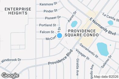 Map image of the property - 1036 Aaron Dr
