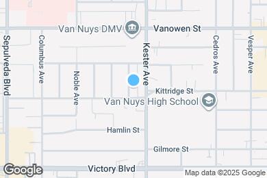 Map image of the property - 6612 Sylmar Ave