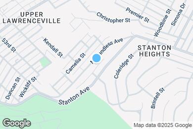 Map image of the property - 4301 Stanton Ave