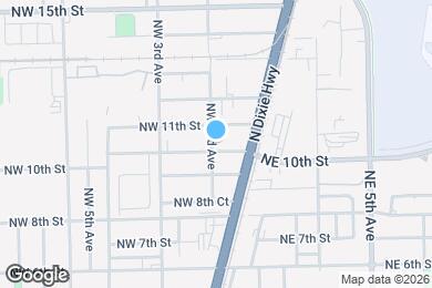 Map image of the property - 141 NW 10th St