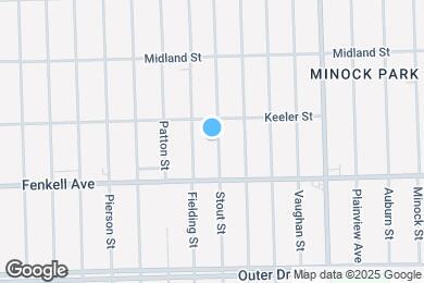 Map image of the property - 15351 Stout St