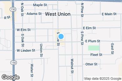Map image of the property - 131 S Vine St