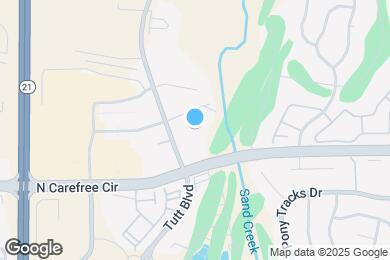 Map image of the property - Affinity at Colorado Springs 55+