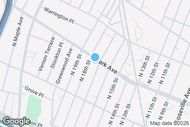 Map image of the property - 105 Park Ave