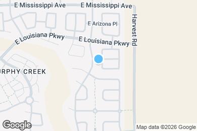 Map image of the property - 24620 E Wyoming Cir
