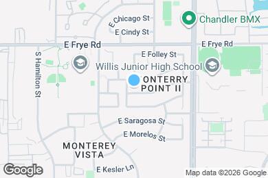 Map image of the property - 834 E Whitten St