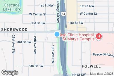 Map image of the property - Uptown Apartments