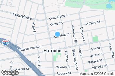 Map image of the property - 421 Hamilton St