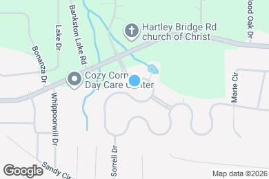 Map image of the property - 3494 Bridgewood Dr