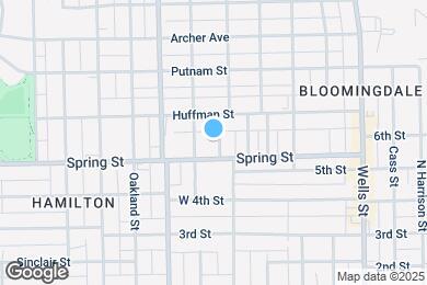 Map image of the property - 1625 Barthold St
